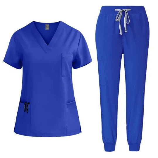 Women's Nurse Uniform, Hospital Doctor Scrubs, Nursing Pants, Unisex Workshop Uniforms, Beauty SPA Workwear, NewApparel & Accessoriesdsers - fulfillment - serviceMedSurgery Store For Digital Health1005007090766513 - 42109 - sapphire blue - S42109 - sapphire blueWomen's Nurse Uniform, Hospital Doctor Scrubs, Nursing Pants, Unisex Workshop Uniforms, Beauty SPA Workwear, New