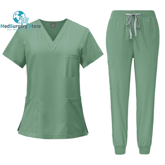 Surgical Uniforms Woman Nursing Nursing Sets Top Pant Articles Medical Uniform Scrubs Clinical Beauty Salon Hospital Suits