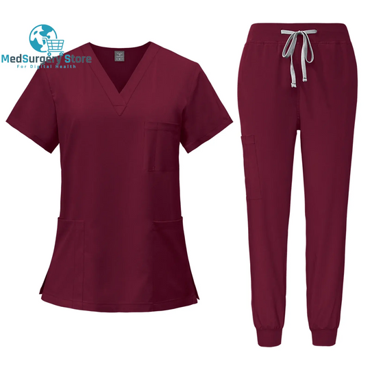 Surgical Uniforms Woman Nursing Nursing Sets Top Pant Articles Medical Uniform Scrubs Clinical Beauty Salon Hospital Suits