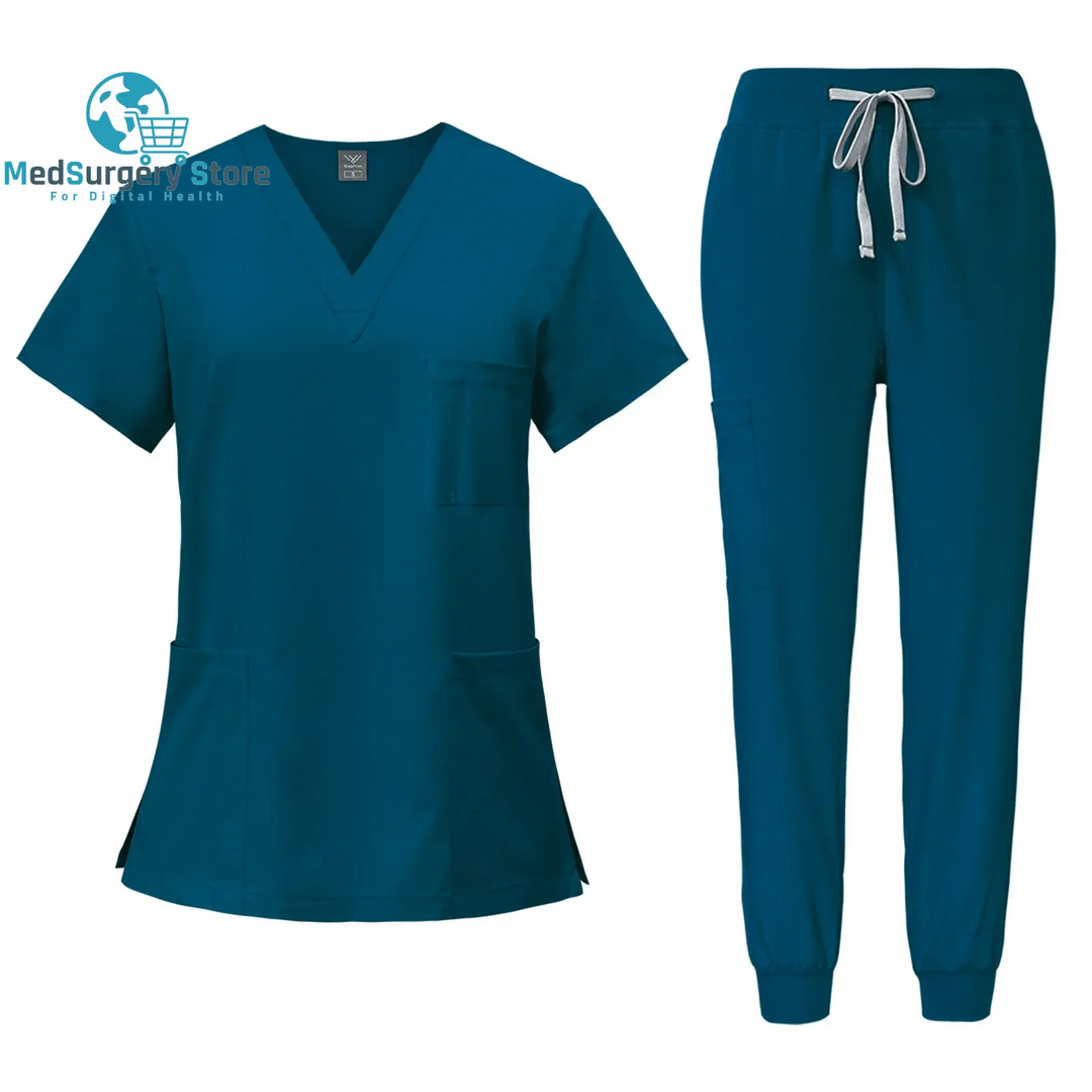 Surgical Uniforms Woman Nursing Nursing Sets Top Pant Articles Medical Uniform Scrubs Clinical Beauty Salon Hospital Suits