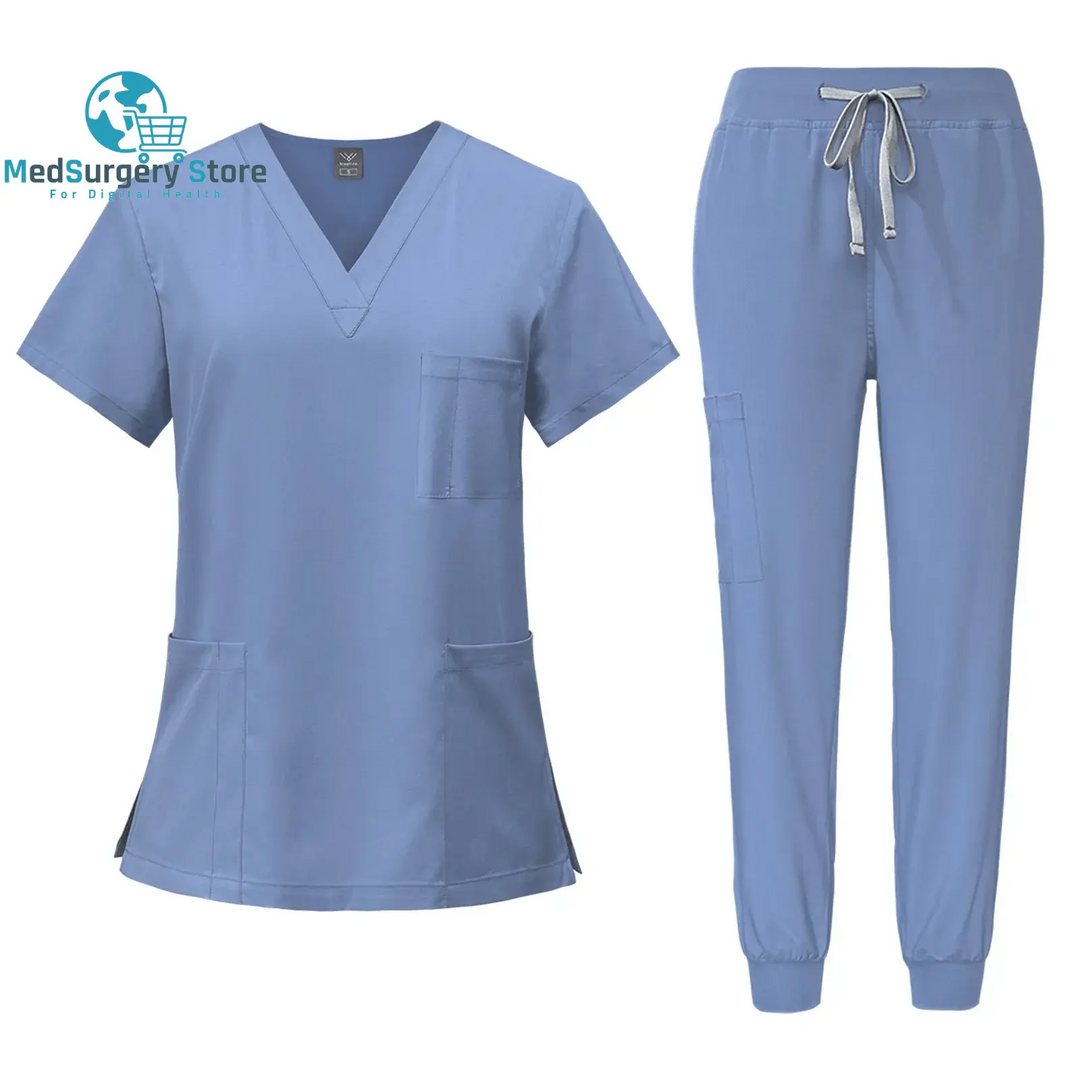Surgical Uniforms Woman Nursing Nursing Sets Top Pant Articles Medical Uniform Scrubs Clinical Beauty Salon Hospital Suits