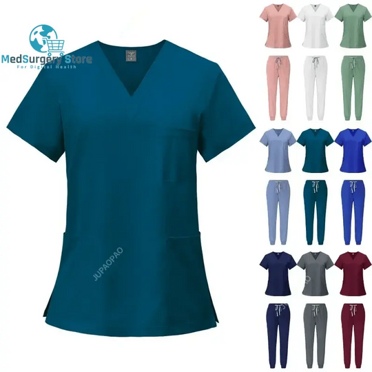 Surgical Uniforms Woman Nursing Nursing Sets Top Pant Articles Medical Uniform Scrubs Clinical Beauty Salon Hospital Suits