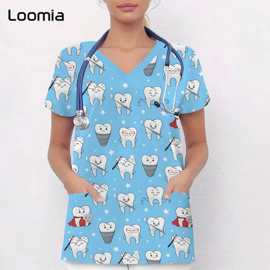 V-Neck Dental Surgical Scrubs, Fashionable Women's UniformsApparel & Accessoriesdsers - fulfillment - serviceMedSurgery Store For Digital Health1005009533233328 - S3DHS0719 - 4XLS3DHS07194XLV-Neck Dental Surgical Scrubs, Fashionable Women's Uniforms