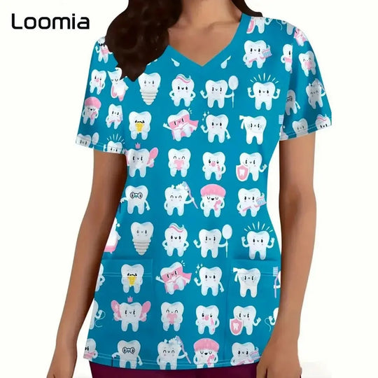 Surgical uniforms for dentistry, V-neck, fashion uniforms for womenApparel & Accessoriesdsers - fulfillment - serviceMedSurgery Store For Digital Health1005009533233328 - S3DHS0726 - 4XLS3DHS07264XLSurgical uniforms for dentistry, V-neck, fashion uniforms for women.