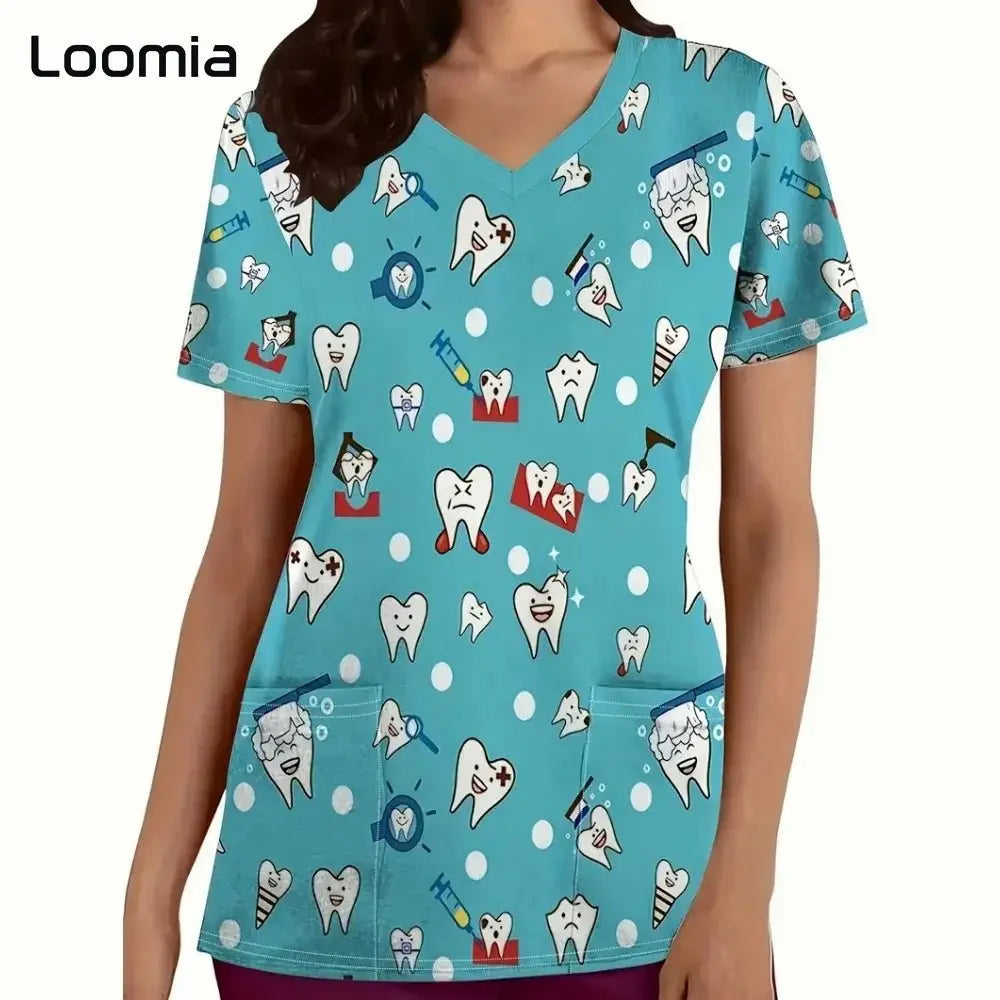 Surgical uniforms for dentistry, V-neck, fashion uniforms for womenApparel & Accessoriesdsers - fulfillment - serviceMedSurgery Store For Digital Health1005009533233328 - S3DHS0728 - 4XLS3DHS07284XLSurgical uniforms for dentistry, V-neck, fashion uniforms for women.