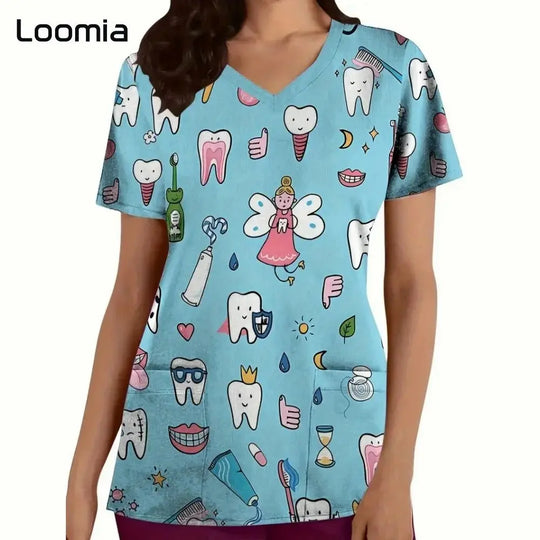 Surgical uniforms for dentistry, V-neck, fashion uniforms for womenApparel & Accessoriesdsers - fulfillment - serviceMedSurgery Store For Digital Health1005009533233328 - S3DHS0727 - XXLS3DHS0727XXLSurgical uniforms for dentistry, V-neck, fashion uniforms for women.